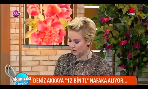 Deniz Akkaya  2 Çocuğuma Bakamıyorum Nafakamı Arttırın Diye Mahkemeye Başvurdu