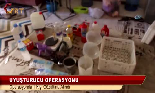 Uyuşturucu Operasyonu 1 Kişi Gözaltına Alındı