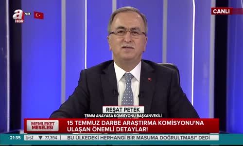 Reşat Petek_ Darbenin Siyasi Ayağını Tespit Ettik