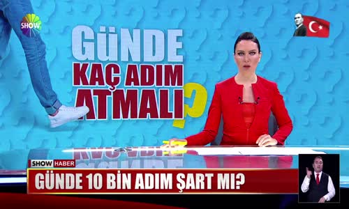 Günde 10 bin adım şart mı?