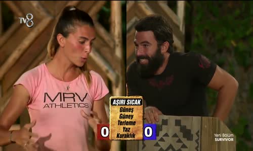 Turabi İlk Kelimesini Son Saniyede Bildi 97.Bölüm Survivor 2018