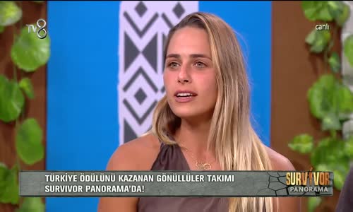 Damla Can Sabaha Kadar Uyuyamadım Survivor Panorama