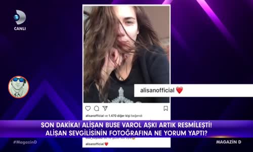 Alişan Yeni Sevgilisi Buse Varol'un Fotoğrafının Altına Ne Yorum Yaptı