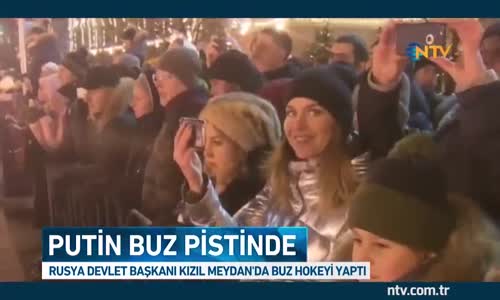 Putin Kızıl Meydan'da Buz Hokeyi Oynadı - Zapkolik