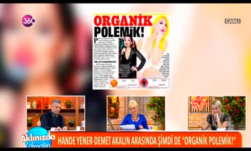 Hande Yener'le Demet Akalın  Arasında Şimdide Tık Polemiği Başladı!