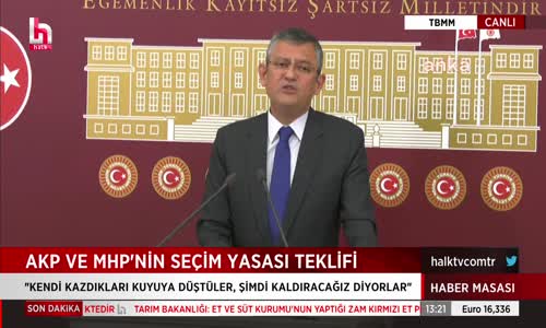 Özgür Özel Erdoğan'ın Uykularının Kaçması Boşa Değil