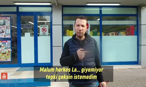 At Kafası İle Alışveriş Yapıp Kasiyeri Korkutmak