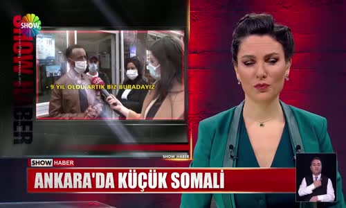 Ankara'da küçük Somali