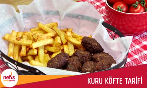 Kuru Köfte Nasıl Yapılır Köfte Tarifleri 