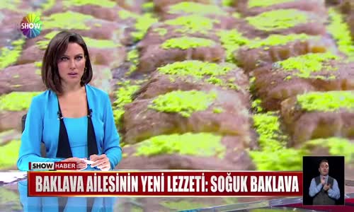 Baklava ailesinin yeni lezzeti- Soğuk baklava 