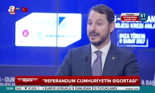 Bakan Albayrak- Referandum İstikrar Getirecek 