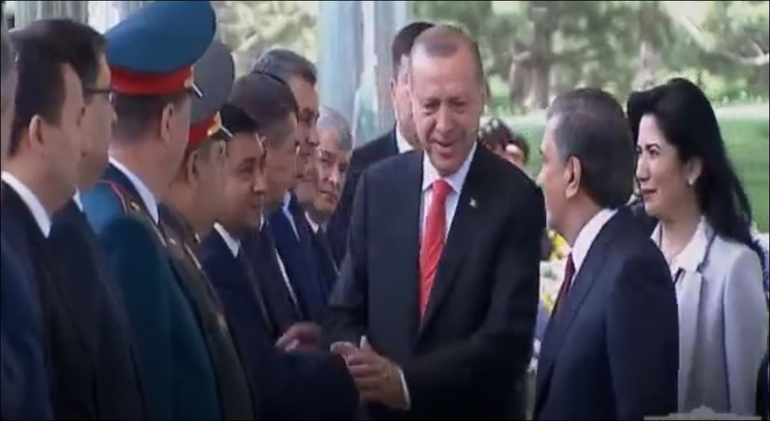 Özbekistan Cumhurbaşkanlığı'ndan Erdoğan'a Özel Klip