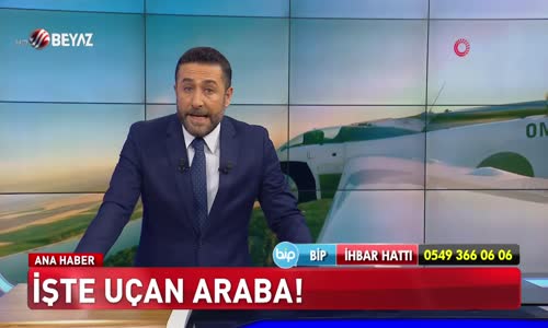 İşte uçan araba!