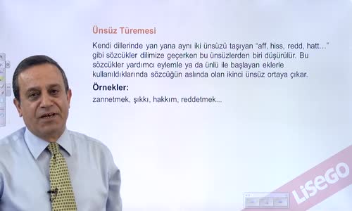 EBA TÜRKÇE LİSE SES BİLGİSİ-ÜNSÜZLER - ÜNSÜZ TÜREMESİ, ULUMA, GÖÇÜŞME, N-M DEĞİŞİMİ VE KAYNAŞTIRMA ÜNSÜZLER