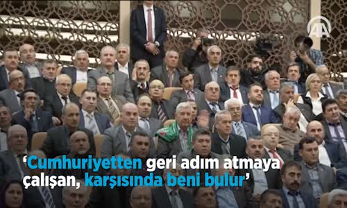 ‘Cumhuriyetten Geri Adım Atmaya Çalışan, Karşısında Beni Bulur