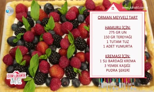 Evim Lokanta 14.Bölüm - Orman Meyveli Tart