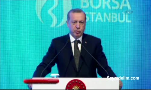 Cumhurbaşkanı Erdoğan'dan Piyasalara Uyarı