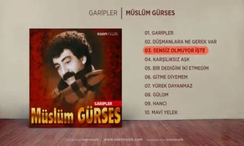  Müslüm Gürses Sensiz Olmuyor İşte