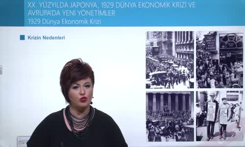 EBA T.C. İNKILAP TARİHİ VE ATATÜRKÇÜLÜK  LİSE - İKİ SAVAŞ ARASINDAKİ DÖNEMDE DÜNYA - XX. YÜZYILDA JAPONYA, 1929 DÜNYA EKONOMİK KRİZİ VE AVRUPA'DA YENİ YÖNTEMLER - 1929 DÜNYA EKONOMİK KRİZİ