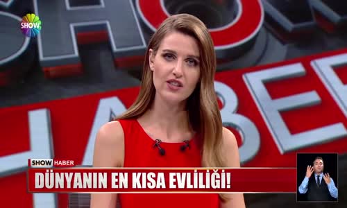 Dünyanın en kısa evliliği!