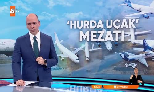 'Hurda Uçak' mezatı! 