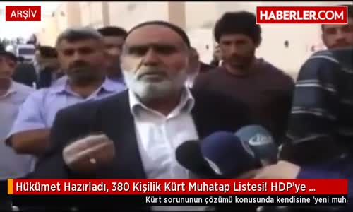 Cumhurbaşkanlığı'nın Başlattığı 'Kanaat Önderleri' Toplantılarının Ardından 380 Kişilik Liste Çıkardı.