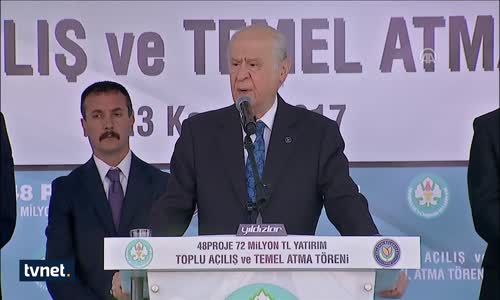 Bahçeli Baraj Olursa Geçeriz Önümüze Set Çekerlerse Aşarız