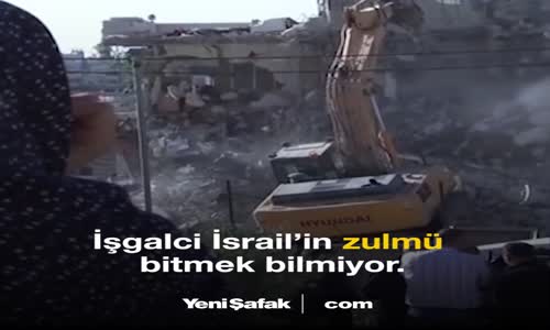 İşgalci İsrail 119'uncu Kez Yıktı!