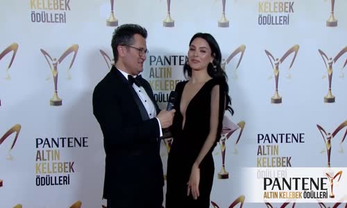 Pantene Altın Kelebek Kırmızı Halı Hazırlığı  Hazal Filiz Küçükköse