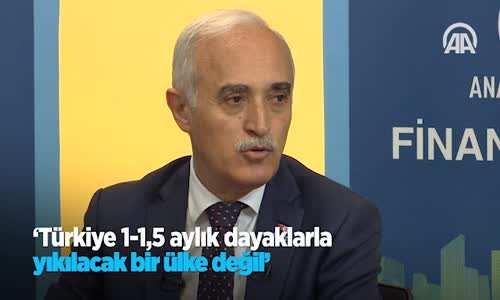 'Türkiye 1-1.5 Aylık Dayaklarla Yıkılacak Bir Ülke Değil'