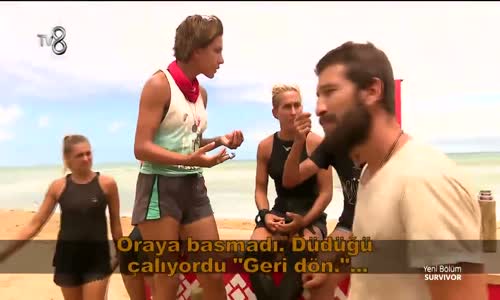 Sahra Ve Elif Arasında Tansiyon Yükseldi 37.Bölüm Survivor 2018 