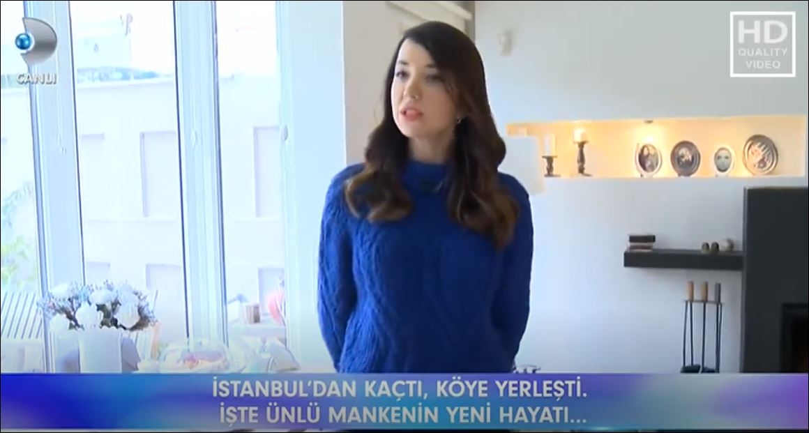 Elif Ece Uzun Evinin Kapılarını Magazin D'ye Açtı