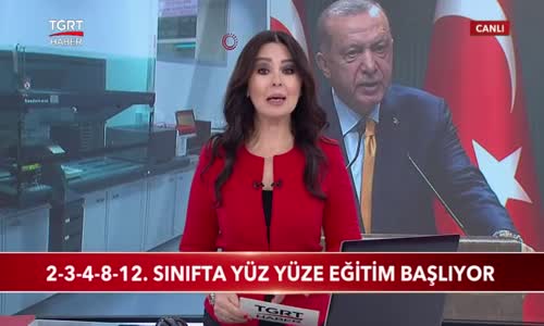 2-3-4-8-12.Sınıfta Yüz Yüze Eğitim Başlıyor 