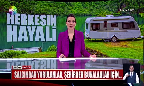 Herkesin hayali karavan tatili...