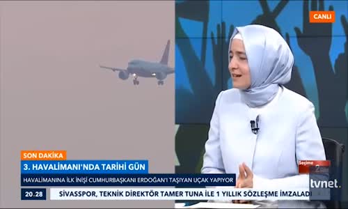 Üçüncü Havalimanı'nda Tarihi Anlar