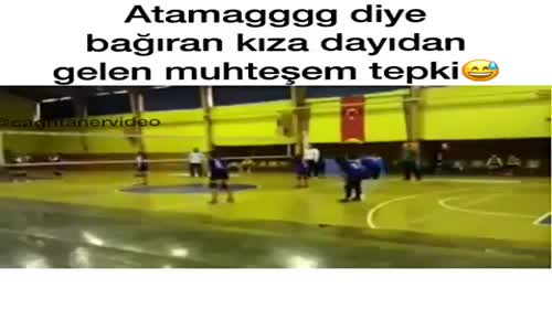 Atamag Diye Bağıran Kıza Dayıdan Gelen Tepki