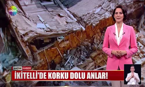 İstanbul'da mağaza çöktü!