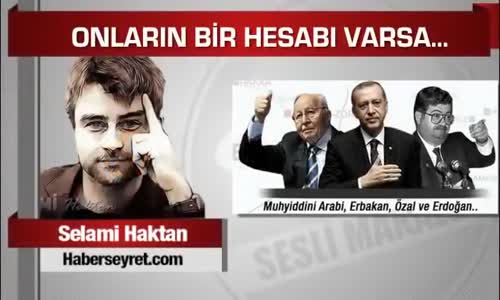 Erbakan Ve Erdoğan'ın 100 Yıllık Büyük Oyunu