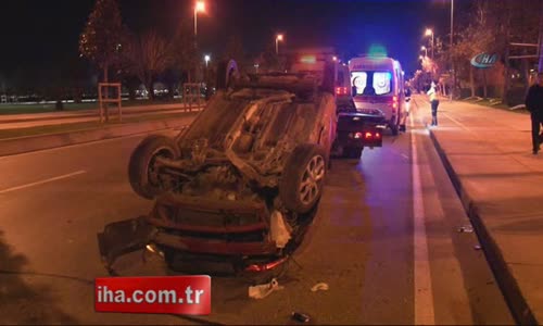 Maltepe'de Kaza Yapan Kadın Sürücü Şoka Girdi