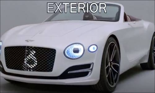 12 İleri Vitesli 'Bentley EXP 12 6e' Elektrikli Otomobil 