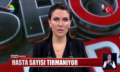 Hasta sayısı tırmanıyor 