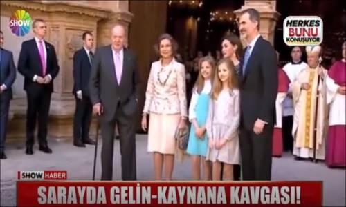 Gelin Kaynana Krizinin Evrensel Olduğunun Kanıtı İspanya Kraliyet Ailesinde Gerginlik