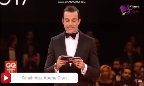 Ozan Güven GQ Men of the Year 2017  En iyi Aktör 