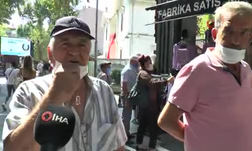 Açık alanda maske takmayan vatandaştan şaşırtan savunma- “Bende kalp var sıkıntı veriyor” 