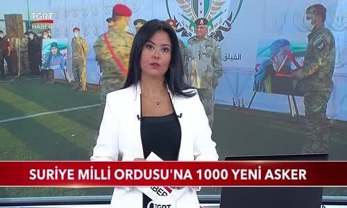 Suriye Milli Ordusu'na 1000 Yeni Asker 