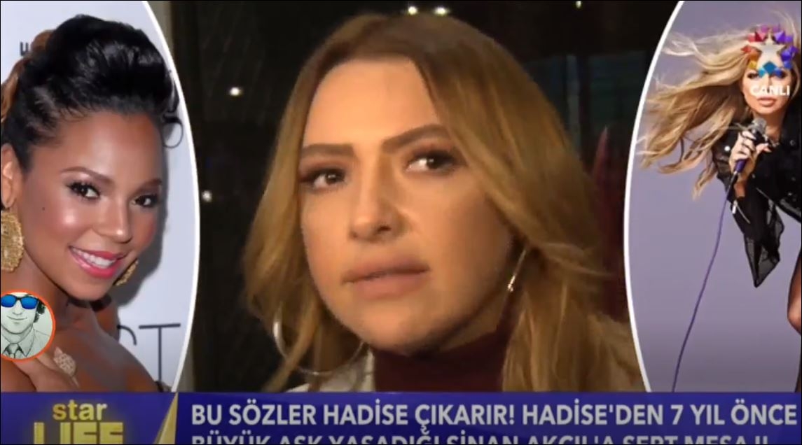 Hadise'den Sinan Akçıl'a Sert Mesaj Bu sözler Hadise Çıkarır