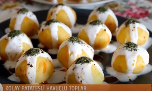 Kolay Patatesli Havuçlu Toplar Tarifi