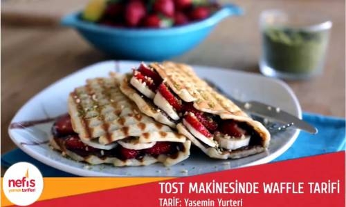 Tost Makinesinde Waffle Nasıl Yapılır