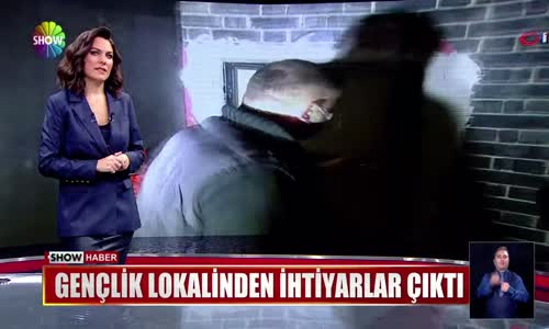 Gençlik lokalinden ihtiyarlar çıktı 