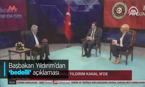 Yıldırım'dan 'Bedelli' Açıklaması